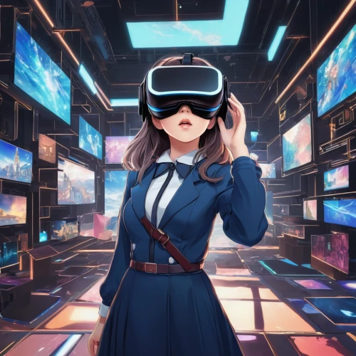 vr headset,vr,virtual world,virtual reality,virtual,virtual reality headset,oculus,metaverse,virtual landscape,cyber glasses,virtual identity,anime 3d,women in technology,cyberspace,augmented,3d,cyber,tech news,sci fiction illustration,immersed,Photography,Fashion Photography,Fashion Photography 11