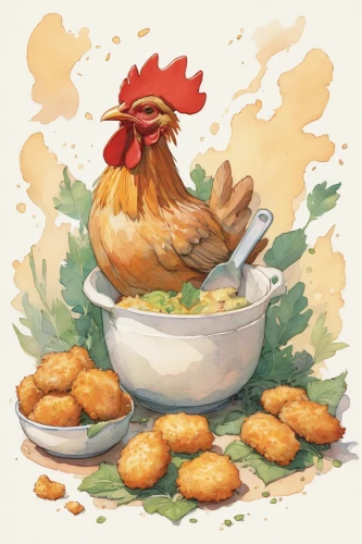 domestic chicken,fried chicken,chicken soup,chicken,fritters,winter chickens,chicken 65,chicken nuggets,baked chicken,chicken product,polish chicken,chickens,chicken bird,chicken bao,chicken dish,make chicken,chicken and eggs,the chicken,chicken nugget,fried bird,Illustration,Paper based,Paper Based 17