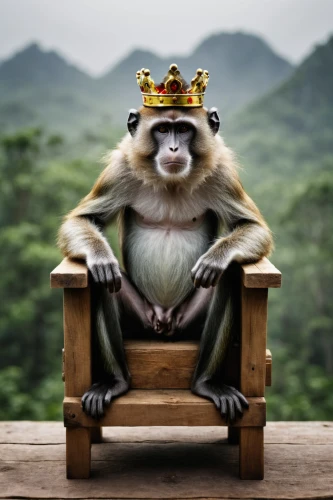 content is king,king caudata,king crown,throne,barbary monkey,primate,frog king,anthropomorphized animals,king ortler,the throne,chair png,meditating,king coconut,queen crown,squirrel monkey,meditating his life,animals play dress-up,lotus position,emperor,royal crown,Photography,Documentary Photography,Documentary Photography 04