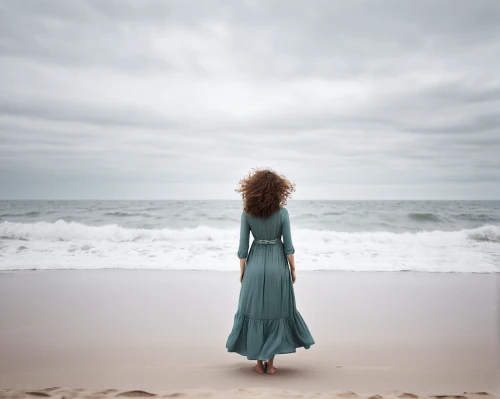 conceptual photography,girl on the dune,the wind from the sea,sea breeze,girl walking away,by the sea,walk on the beach,woman walking,the endless sea,beach background,beach walk,girl in a long dress,the shallow sea,sea-shore,exploration of the sea,seashore,sea,open sea,the sea,little girl in wind,Photography,Documentary Photography,Documentary Photography 04