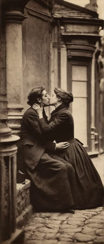 stieglitz,young couple,vintage man and woman,montmartre,the victorian era,woman holding a smartphone,xix century,19th century,woman praying,man and wife,hans christian andersen,adolphe,praying woman,amorous,photographers,as a couple,old couple,courtship,camerist,carl svante hallbeck,Photography,Black and white photography,Black and White Photography 15