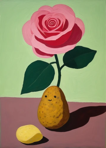 roses-fruit,potato rose,still life of spring,summer still-life,rosebud,still-life,still life,yellow rose background,rosebuds,bibernell rose,apple-rose,pomelo,feijoa,red turtlehead,quince decorative,pear cognition,painting easter egg,rose sleeping apple,watermelon painting,guava,Art,Artistic Painting,Artistic Painting 09