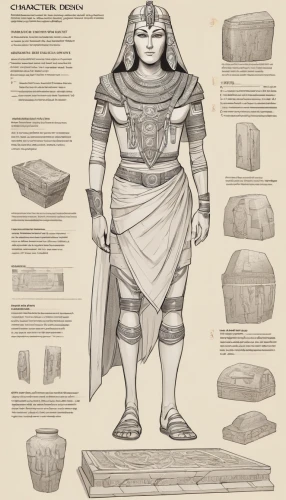 ancient costume,ancient egyptian,neolithic,ancient egypt,ancient egyptian girl,breastplate,bactrian,sarcophagus,maya civilization,ramses ii,dahshur,egyptology,heavy armour,roman soldier,thracian,roman ancient,protective clothing,female warrior,the ancient world,tomb figure,Unique,Design,Character Design