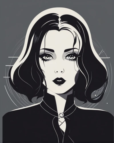 widow,vampira,art deco woman,vampire lady,black widow,vampire woman,vesper,widow's tears,film noir,femme fatale,goth woman,retro woman,art deco,psychic vampire,vector illustration,retro girl,transistor,widow flower,dita,vector girl,Illustration,Vector,Vector 01