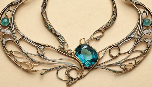 art nouveau design,necklace with winged heart,art nouveau frame,blue leaf frame,filigree,feather jewelry,art nouveau frames,art nouveau,art deco ornament,enamelled,jewelry florets,gift of jewelry,jewellery,jewelry（architecture）,diadem,genuine turquoise,jewelry manufacturing,jewelry making,house jewelry,jewelry,Illustration,Retro,Retro 08