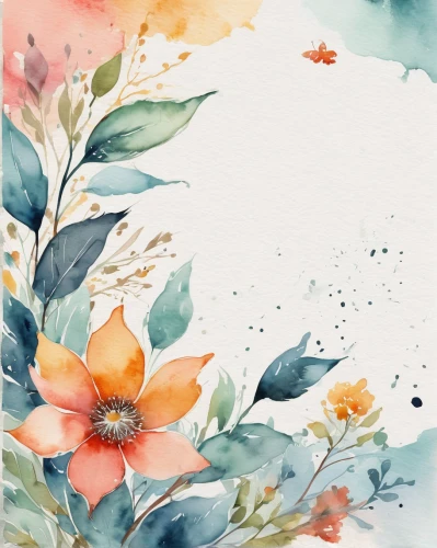 watercolor floral background,watercolor flowers,watercolor background,watercolor flower,floral background,watercolour flowers,floral digital background,watercolour flower,japanese floral background,watercolor texture,white floral background,paper flower background,tropical floral background,watercolor leaves,watercolor roses,flower painting,flower background,watercolor wreath,watercolor cactus,watercolor,Illustration,Paper based,Paper Based 25