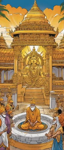 theravada buddhism,durbar square,hall of supreme harmony,buddhist hell,kathmandu,ramayana,bhutan,golden temple,dharma wheel,buddhists,vajrasattva,bodhisattva,buddhists monks,dharma,background image,ramayan,buddha's birthday,the golden pavilion,karnataka,ramayana festival,Illustration,American Style,American Style 13