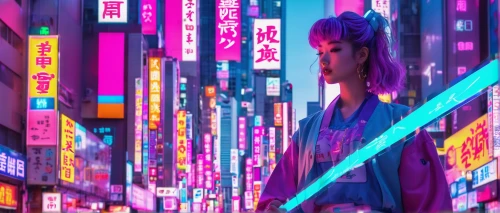 cyberpunk,shinjuku,tokyo,tokyo city,colorful city,shibuya,harajuku,neon lights,neon light,neon arrows,tokyo ¡¡,osaka,vapor,neon,cyber,neon sign,hong kong,taipei,neon tea,digiart,Conceptual Art,Sci-Fi,Sci-Fi 28