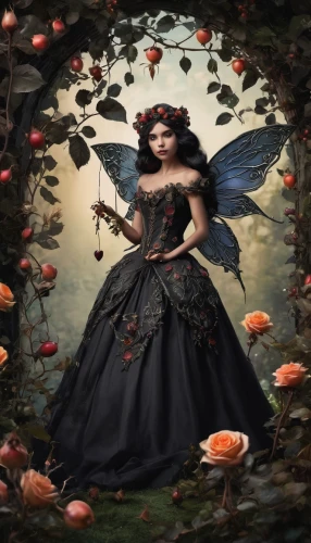 faery,rosa 'the fairy,faerie,fairy tale character,fantasy picture,fairy queen,rosa ' the fairy,little girl fairy,fantasy art,flower fairy,fairy tale,cupido (butterfly),garden fairy,children's fairy tale,fairies aloft,fairy tales,fae,fairy,fantasy portrait,fantasy woman,Illustration,Realistic Fantasy,Realistic Fantasy 02