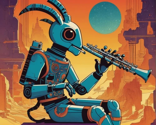 boba fett,violinist violinist of the moon,droid,droids,tau,sci fiction illustration,sci fi,robot icon,cg artwork,boba,bot,robot in space,bot icon,sci-fi,sci - fi,erbore,jackal,bb-8,robotic,cellist,Illustration,Vector,Vector 03