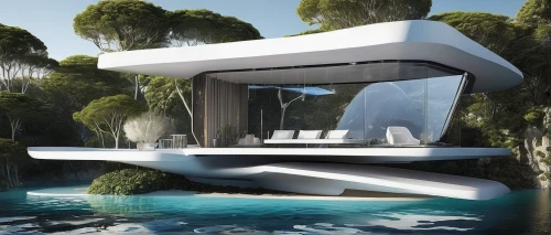 futuristic architecture,cube stilt houses,futuristic art museum,cubic house,floating island,modern architecture,futuristic landscape,modern house,dunes house,luxury property,floating islands,cube house,pool house,infinity swimming pool,3d rendering,houseboat,inverted cottage,holiday villa,artificial island,luxury home,Photography,Black and white photography,Black and White Photography 04