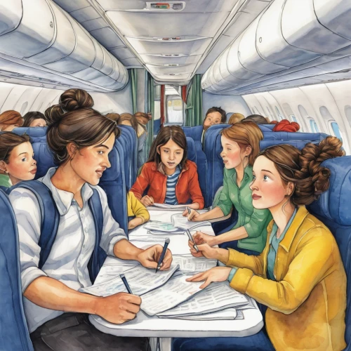 airplane passenger,flight attendant,aircraft cabin,stewardess,china southern airlines,airplane paper,air new zealand,airline travel,air travel,jetblue,southwest airlines,passengers,ryanair,train compartment,travel woman,airbus a320 family,embraer erj 145 family,airline,aerial passenger line,air transportation,Conceptual Art,Daily,Daily 34