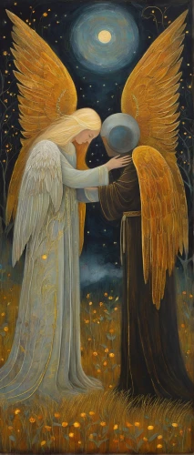 the annunciation,angels,wood angels,the angel with the cross,angel playing the harp,angel wings,angel wing,angel and devil,the angel with the veronica veil,angels of the apocalypse,angel's trumpets,angelology,angel trumpets,guardian angel,christmas angels,crying angel,angel lanterns,sun and moon,couple boy and girl owl,golden heart,Illustration,Abstract Fantasy,Abstract Fantasy 15