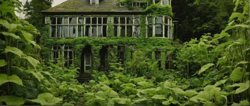 green garden,witch's house,witch house,elizabethan manor house,house in the forest,giverny,overgrown,dandelion hall,gardens,dillington house,victorian house,garden elevation,green living,flock house,ivy frame,victorian,abandoned house,green wallpaper,country house,creepy house,Art,Artistic Painting,Artistic Painting 07