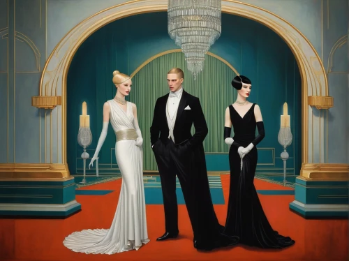 roaring twenties couple,art deco,roaring twenties,roaring 20's,gothic portrait,fashion illustration,tuxedo,great gatsby,tuxedo just,art deco background,clue and white,downton abbey,bridal clothing,twenties of the twentieth century,art deco woman,formal wear,suit of spades,amaryllis family,wedding couple,aristocrat,Conceptual Art,Daily,Daily 22