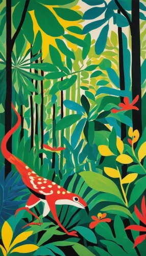 forest animals,rainforest,forest landscape,david bates,riparian forest,forest background,rain forest,forest fish,forest animal,woodland animals,forest floor,brook landscape,jungle,the forests,cartoon forest,mangroves,forests,woodland salamander,poison dart frog,swampy landscape,Art,Artistic Painting,Artistic Painting 40