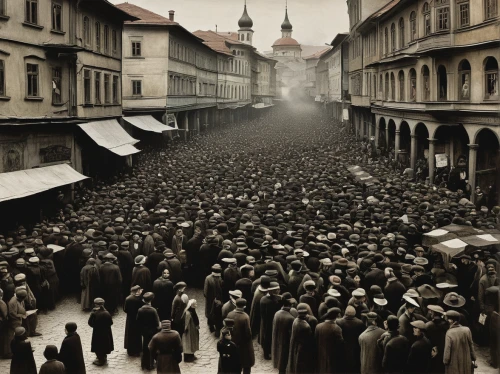 stieglitz,large market,the market,crowd of people,crowds,procession,1925,1940,sarajevo,austro,1926,1920s,covered market,market,1929,1920's,old trading stock market,1921,street scene,brno,Illustration,Black and White,Black and White 23