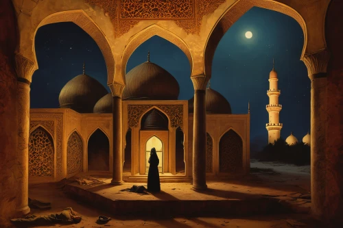 rem in arabian nights,ramadan background,mosques,islamic lamps,arabic background,alabaster mosque,islamic architectural,grand mosque,mosque,mosque hassan,star mosque,big mosque,king abdullah i mosque,city mosque,muhammad-ali-mosque,ibn-tulun-mosque,al nahyan grand mosque,riad,quasr al-kharana,medina,Illustration,Retro,Retro 10