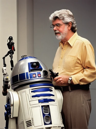 george lucas,r2d2,r2-d2,bb8-droid,bb8,droids,bb-8,droid,luke skywalker,starwars,sculptor ed elliott,star wars,bill woodruff,rots,photoshop school,linkedin icon,business icons,internet marketers,klinkel,blogger icon,Illustration,American Style,American Style 05