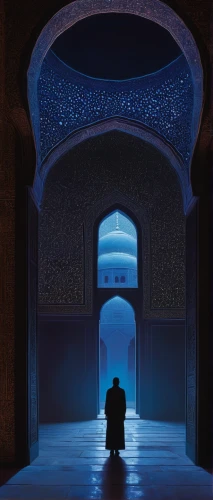 rem in arabian nights,ramadan background,the hassan ii mosque,aladdin,marrakesh,arabic background,hassan 2 mosque,king abdullah i mosque,shahi mosque,blue room,riad,quasr al-kharana,star mosque,mosques,morocco,majorelle blue,islamic architectural,tajmahal,ibn tulun,mosque,Illustration,Abstract Fantasy,Abstract Fantasy 20