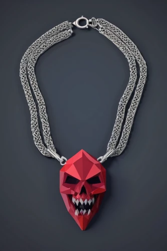 red heart medallion,collar,iron chain,pendant,necklace,necklaces,gift of jewelry,saw chain,skull mask,red throat,3d model,grave jewelry,cinema 4d,necklace with winged heart,diamond pendant,3d render,amulet,red heart medallion in hand,chain,evil eye,Unique,3D,Low Poly
