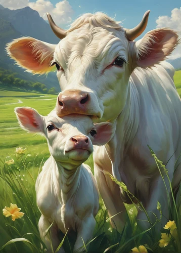 happy cows,mother cow,two cows,milk cows,dairy cows,ears of cows,holstein cattle,cows,cow with calf,mountain cows,moo,cows on pasture,holstein cow,cow,dairy cow,alpine cow,cow pats,holstein-beef,livestock,dairy cattle,Conceptual Art,Fantasy,Fantasy 03