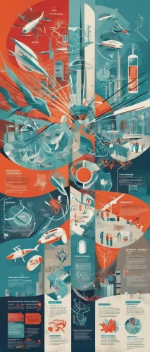 vector infographic,sci fiction illustration,ocean pollution,ship traffic jams,infographic elements,offshore wind park,infographics,medical concept poster,panoramical,bottlenose,ship travel,ship traffic jam,industries,atomic age,fleet and transportation,science-fiction,city cities,aquaculture,futura,continental shelf,Conceptual Art,Sci-Fi,Sci-Fi 06