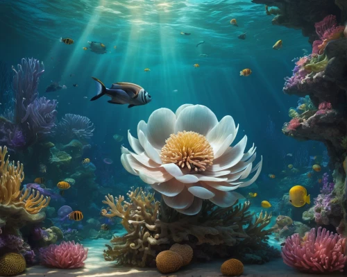 underwater background,anemone fish,underwater landscape,sea life underwater,anemone of the seas,underwater world,coral reef,aquarium decor,ocean underwater,anemone honorine jobert,aquarium,blue anemone,anemones,filled anemone,underwater fish,blue anemones,coral reefs,under the sea,underwater oasis,sea-life,Art,Classical Oil Painting,Classical Oil Painting 26