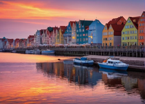 trondheim,hanseatic city,christianshavn,greifswald harbor,nyhavn,willemstad,gdańsk,lübeck,denmark,scandinavia,copenhagen,malmö,husum,hafencity,greifswald,rostock,groningen,holland,gothenburg,bergen,Illustration,Japanese style,Japanese Style 16