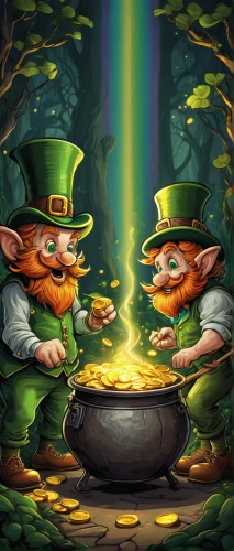 pot of gold background,leprechaun,st patrick's day icons,happy st patrick's day,gnomes at table,pot of gold,druids,paddy's day,scandia gnomes,saint patrick's day,game illustration,st patrick's day,gnome and roulette table,st paddy's day,gnomes,st patricks day,candy cauldron,st patrick day,druid grove,irish stew,Illustration,Realistic Fantasy,Realistic Fantasy 25
