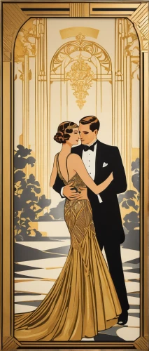 roaring twenties couple,gold foil art deco frame,art deco frame,art deco background,art deco woman,flapper couple,roaring twenties,vintage couple silhouette,roaring 20's,art deco,ballroom dance,ballroom dance silhouette,art nouveau frames,art deco ornament,gold art deco border,wedding frame,kristbaum ball,retro 1950's clip art,twenties of the twentieth century,argentinian tango,Illustration,Retro,Retro 20