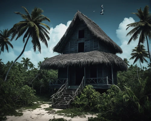 tropical house,stilt house,beach house,stilt houses,traditional house,lonely house,fisherman's house,atoll,south pacific,wooden house,summer cottage,ancient house,beachhouse,floating huts,cottage,huts,inverted cottage,beach hut,wooden hut,belize,Photography,Fashion Photography,Fashion Photography 18