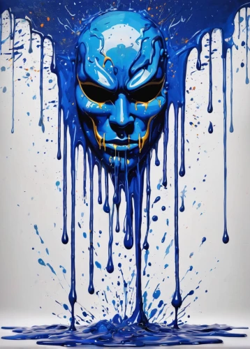 blue demon,mean bluish,blue painting,wall,destroy,blue monster,cleanup,blue background,blu,smurf,poseidon god face,death head,skull mask,blue rain,scull,twitch icon,bluish,skull drawing,blue,cdry blue,Conceptual Art,Graffiti Art,Graffiti Art 08