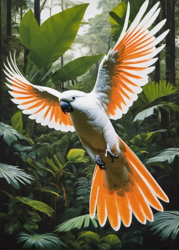 bird painting,black-winged kite,dove of peace,tropical bird climber,nature bird,bird illustration,cockatoo,cacatua moluccensis,white dove,peace dove,tropical bird,fantail pigeon,inca dove,moluccan cockatoo,kakariki parakeet,sulphur-crested cockatoo,bird in flight,white-crowned,flower and bird illustration,blue jays,Conceptual Art,Graffiti Art,Graffiti Art 11