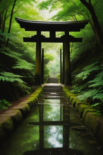 japanese shrine,japan landscape,japan garden,torii,japanese background,beautiful japan,senbon torii,torii tunnel,shinto shrine,shinto,japanese garden ornament,japanese garden,japanese architecture,ryokan,淡島神社,japan,japanese culture,tsukemono,kumano kodo,the japanese tree,Conceptual Art,Oil color,Oil Color 11