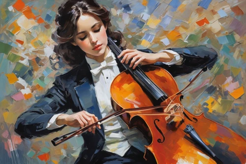 violinist,woman playing violin,violin player,violin woman,violist,violin,cello,cellist,playing the violin,concertmaster,violoncello,violinist violinist,violinists,violone,woman playing,solo violinist,bass violin,orchestra,bowed string instrument,musician,Conceptual Art,Oil color,Oil Color 10