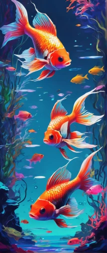 koi fish,fishes,koi pond,ornamental fish,underwater background,school of fish,koi carps,tropical fish,koi,koi carp,underwater fish,fish in water,coral reef fish,fighting fish,underwater landscape,aquarium,aquarium fish,marine fish,two fish,red fish,Conceptual Art,Daily,Daily 21