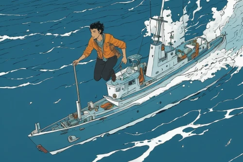 seafarer,fishing trawler,convoy rescue ship,sewol ferry disaster,sewol ferry,at sea,naval trawler,sea scouts,seafaring,rescue and salvage ship,fishing cutter,mariner,submarine,training ship,auxiliary ship,digging ship,naval ship,human torpedo,commercial fishing,fishing vessel,Illustration,Vector,Vector 02