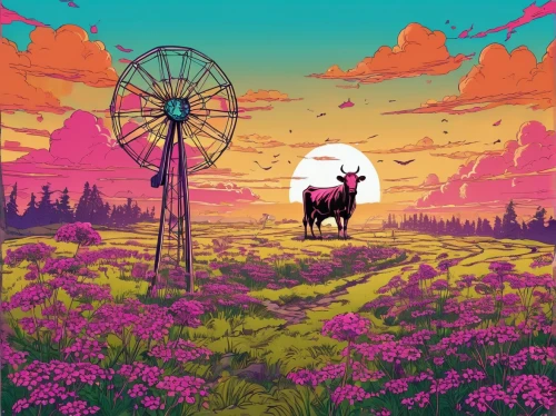 free land-rose,rodeo,blooming field,pastures,rural,cosmos field,unicorn background,pasture,heidi country,farm background,flowerful desert,serengeti,springtime background,ranch,bison,summer meadow,prairie,flower field,plains,meadow,Illustration,Vector,Vector 19