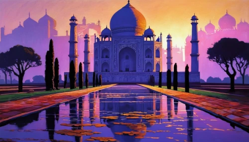 taj mahal,taj-mahal,tajmahal,taj mahal sunset,taj,agra,taj mahal india,bombay,taj machal,indian art,india,lotus temple,travel poster,rangoli,rajasthan,diwali,radha,jaipur,purple landscape,diwali background,Conceptual Art,Sci-Fi,Sci-Fi 23