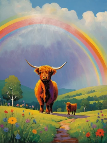 scottish highland cattle,highland cattle,highland cow,scottish highland cow,oxen,mountain cows,horned cows,galloway cattle,happy cows,ox,mother cow,moo,two cows,horns cow,horoscope taurus,aurochs,gnu,cow,bovine,galloway cows,Art,Artistic Painting,Artistic Painting 25