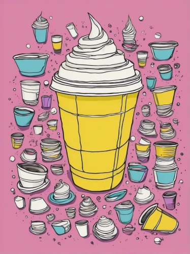 ice cream icons,coffee tea illustration,soft serve ice creams,sundae,yellow cups,ice cream maker,ice cream cone,whipped ice cream,ice cream shop,milkshake,ice cream cones,cups,whipped cream,cup,milkshakes,baking cup,vanilla ice cream,ice cream parlor,cream topping,sundaes,Illustration,Children,Children 06