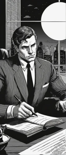 white-collar worker,businessman,financial advisor,black businessman,business world,business people,business ions,stock broker,establishing a business,night administrator,boardroom,ceo,executive,businessmen,office worker,attorney,business angel,business man,stock exchange broker,business training,Illustration,Black and White,Black and White 18