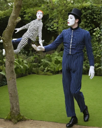 mime artist,great as a stilt performer,mime,cirque du soleil,pierrot,marionette,a wax dummy,ventriloquist,juggler,joint dolls,puppeteer,mary poppins,michael joseph jackson,bodypainting,porcelain dolls,garden sculpture,ballet master,artist's mannequin,jumping jack,puppet,Illustration,Retro,Retro 23