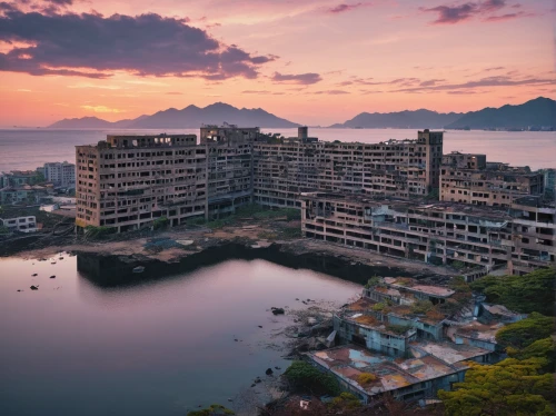 gunkanjima,hashima,da nang,vietnam,danyang eight scenic,hong kong,labuanbajo,hongkong,khao phing kan,vietnam vnd,kaohsiung,taiwan,hanoi,rio de janeiro,danang,southeast asia,ham ninh,japan's three great night views,kowloon,guilin,Illustration,Vector,Vector 08