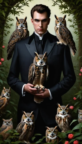 owl background,falconer,owls,owl-real,society finch,owl nature,murder of crows,birds of prey,ornithology,birds of prey-night,surrealism,sci fiction illustration,daemon,bird bird-of-prey,image manipulation,owl,falconry,animal lane,fantasy picture,photomanipulation,Conceptual Art,Daily,Daily 22