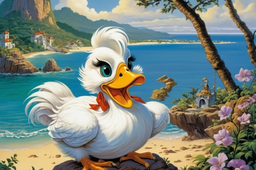 donald duck,dodo,cayuga duck,donald,duck bird,duck on the water,pato,brahminy duck,easter background,children's background,duck,seaduck,fowl,chicken 65,disney character,canard,sea bird,female duck,landfowl,the duck,Illustration,Retro,Retro 18