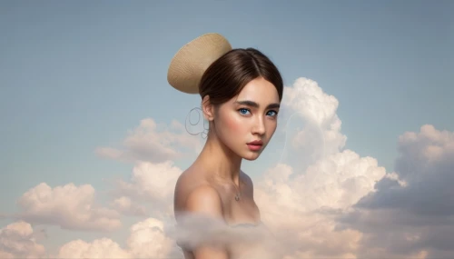 girl wearing hat,woman's hat,the hat of the woman,the hat-female,image manipulation,vintage woman,high sun hat,girl in a long,panama hat,mystical portrait of a girl,sun hat,photo manipulation,vintage girl,photoshop manipulation,digital compositing,womans seaside hat,woman thinking,ordinary sun hat,milkmaid,young woman,Common,Common,Natural
