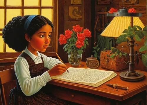 girl studying,little girl reading,child with a book,girl at the computer,children studying,carol m highsmith,persian poet,meticulous painting,the girl studies press,scholar,han thom,writing-book,carol colman,to write,author,rose woodruff,oil painting,piano lesson,vietnamese woman,jasmine crape,Conceptual Art,Daily,Daily 33