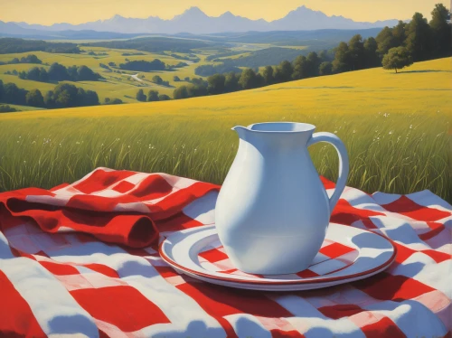 red tablecloth,cream tea,tablecloth,summer still-life,salt meadow landscape,spring morning,morning illusion,landscape background,a cup of tea,home landscape,café,coffee tea illustration,painting pattern,fabric painting,coffee break,british tea,placemat,cup of tea,colored pencil background,meadow landscape,Conceptual Art,Sci-Fi,Sci-Fi 16